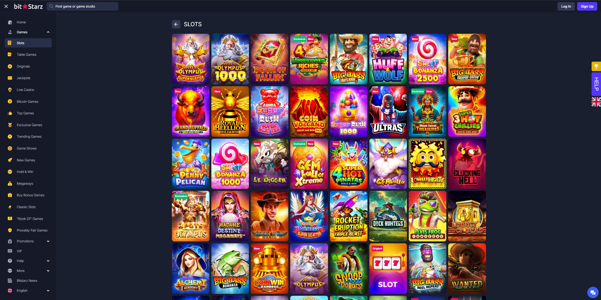 Bitstarz Casino screenshot 2