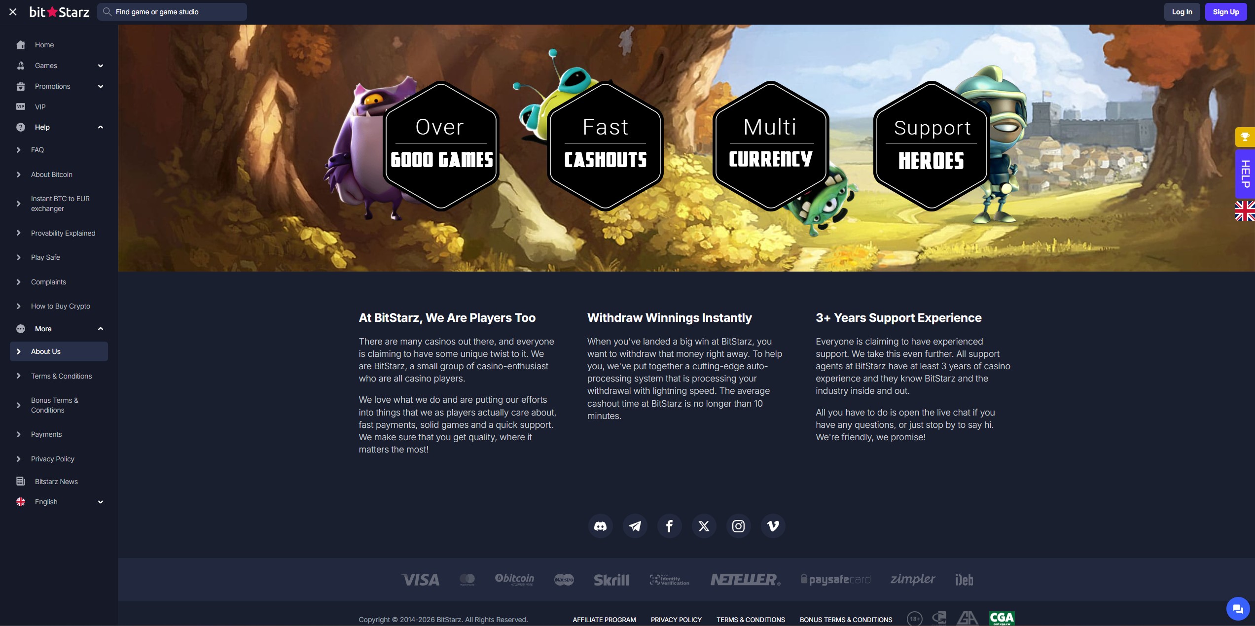 Bitstarz Casino screenshot 5