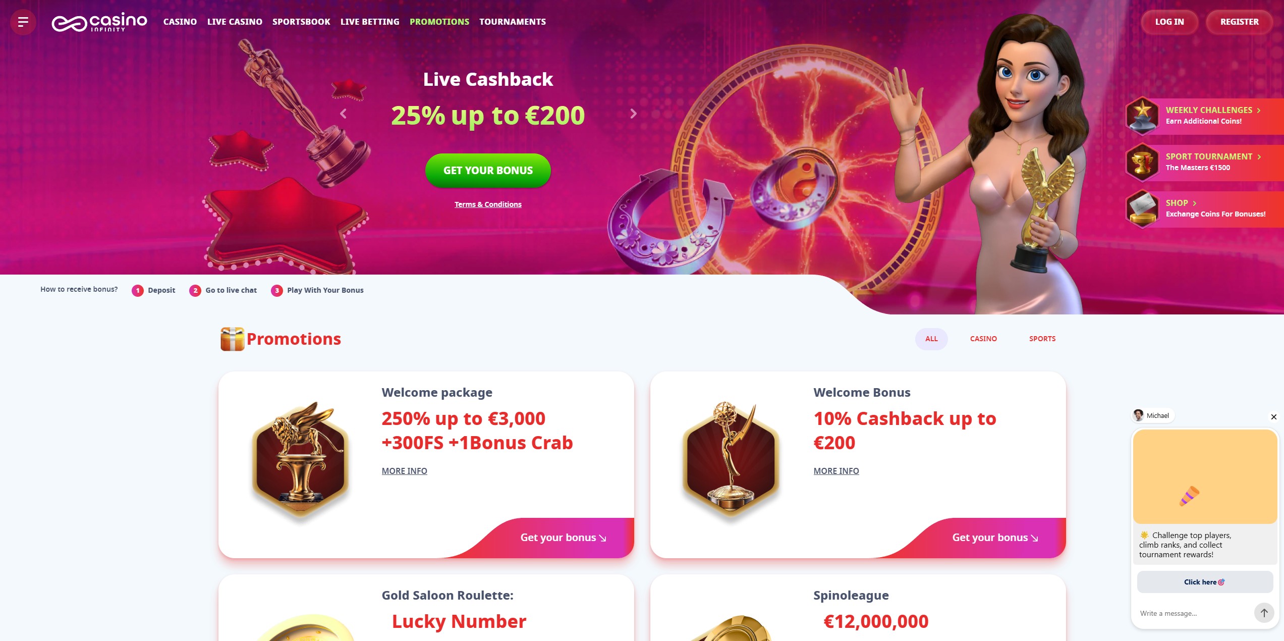 Casino Infinity screenshot 3