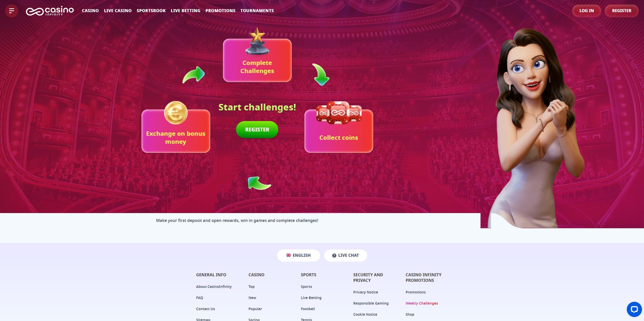 Casino Infinity screenshot 5