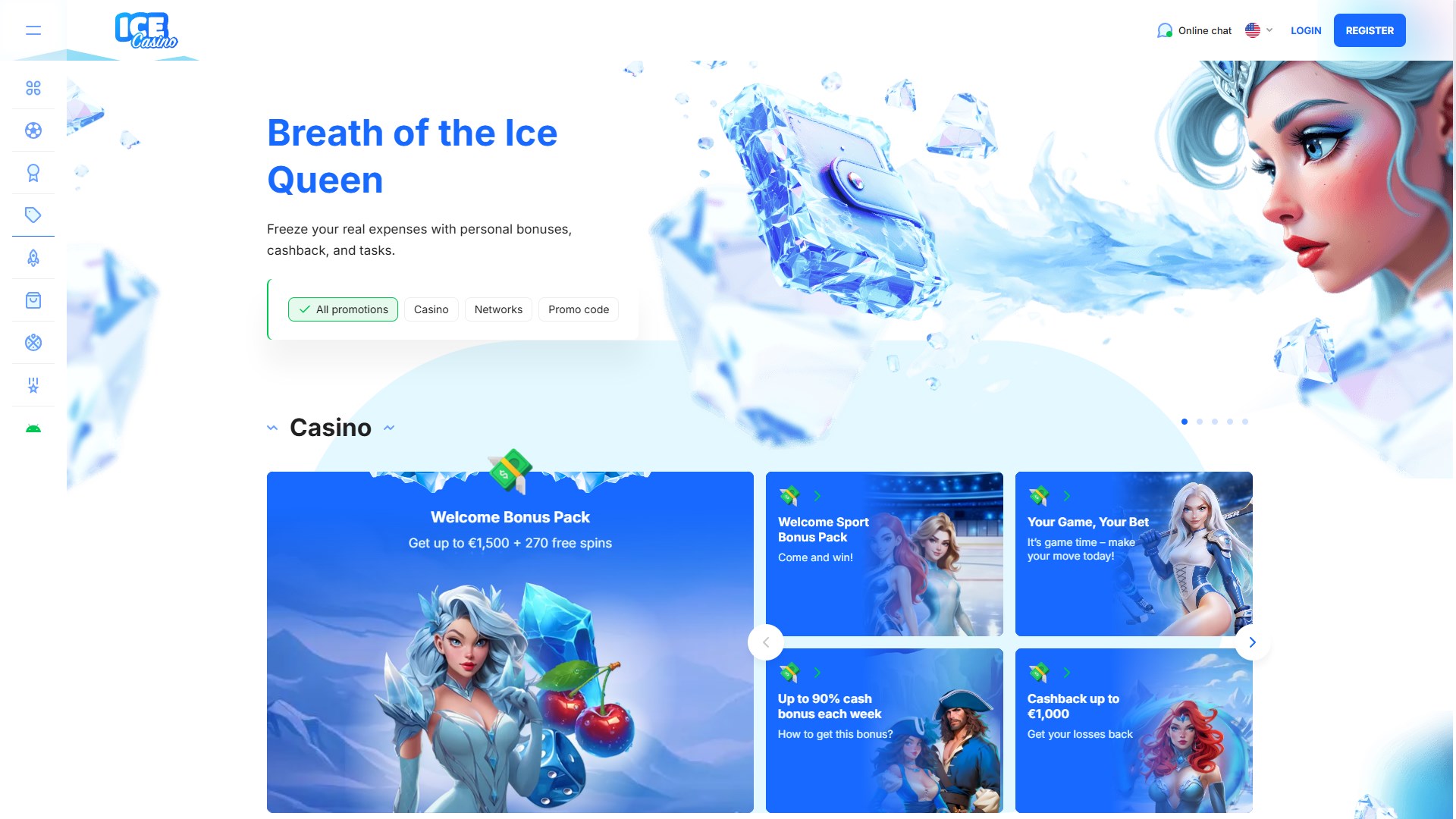 Ice Casino screenshot 2